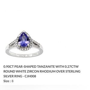 Tanzanite ring